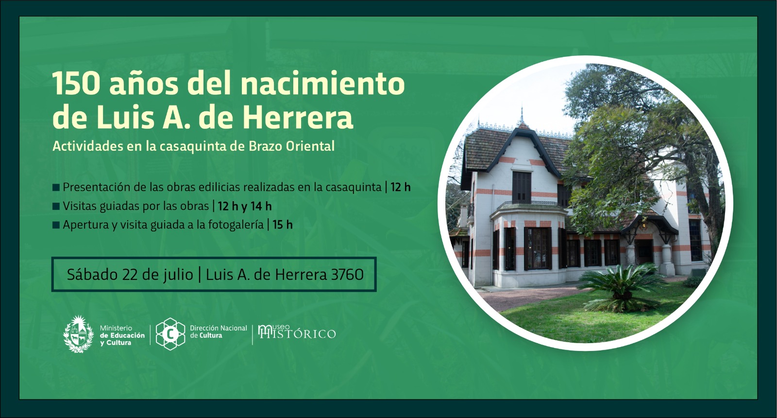 150 años del nacimiento de Luis Alberto de Herrera | Ministerio de